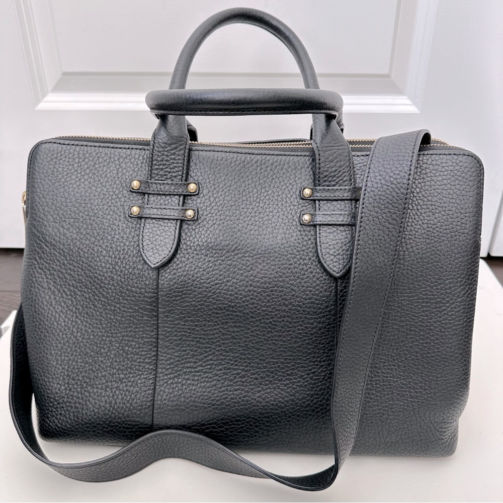 GiGi New York Black Satchel - Picture 5 of 12